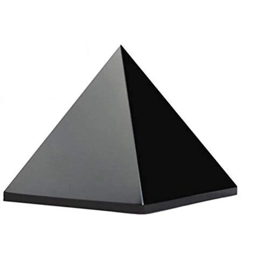 Tourmaline Pyramid Crystal Healing Stone Pyramid by Brahmatells