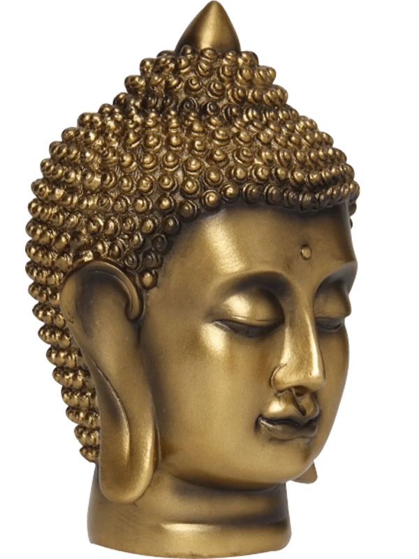 Tranquil Buddha Face Figurine - BrahmatellsStore