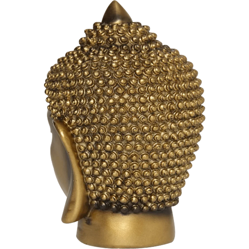 Tranquil Buddha Face Figurine by Brahmatells