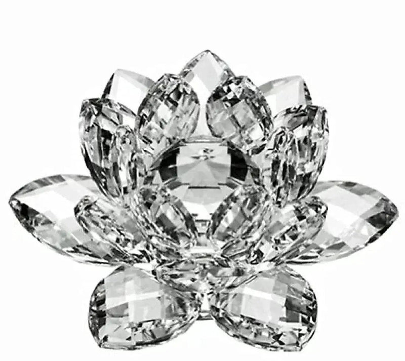 Transparent Crystal Lotus for Harmonious Energy | Brahmatells by Brahmatells