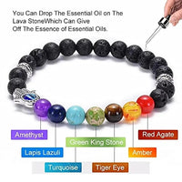 Triple Protection 7 Chakra Beads Bracelet - Balance & Harmony by Brahmatells