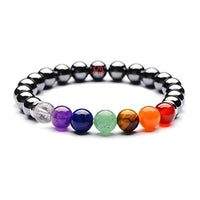 Triple Protection 7 Chakra Beads Bracelet - Balance & Harmony by Brahmatells