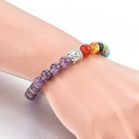 Triple Protection 7 Chakra Beads Bracelet - Balance & Harmony by Brahmatells