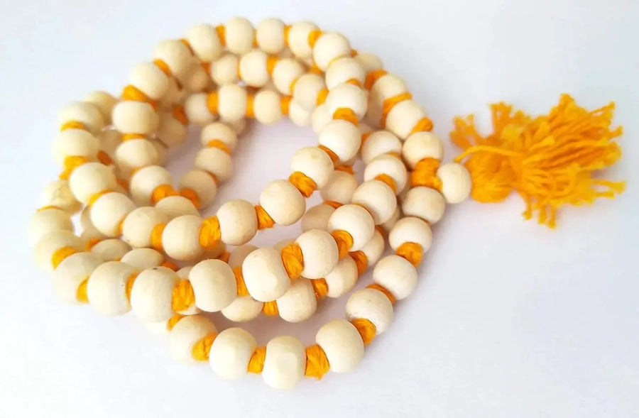 Tulsi Jaap Mala | 108 Beads Rosary for Spiritual Practice by Brahmatells