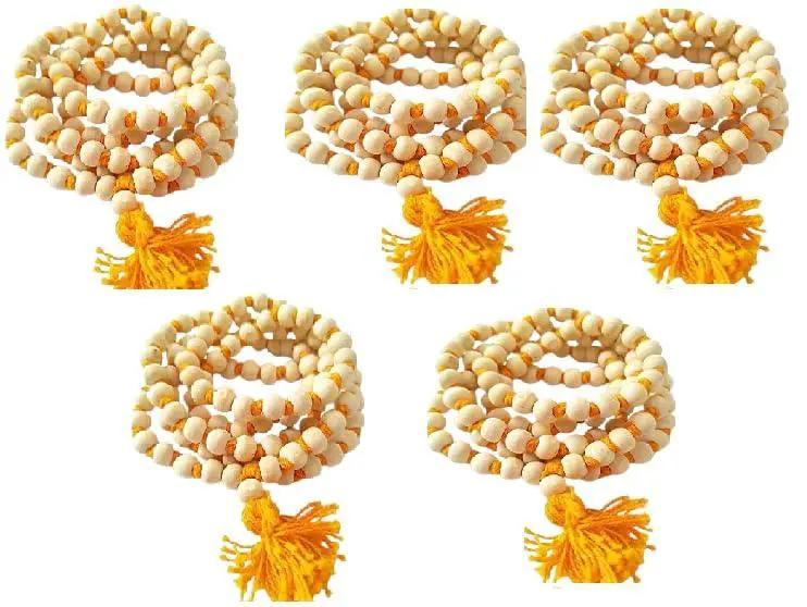 Tulsi Jaap Mala | 108 Beads Rosary for Spiritual Practice by Brahmatells