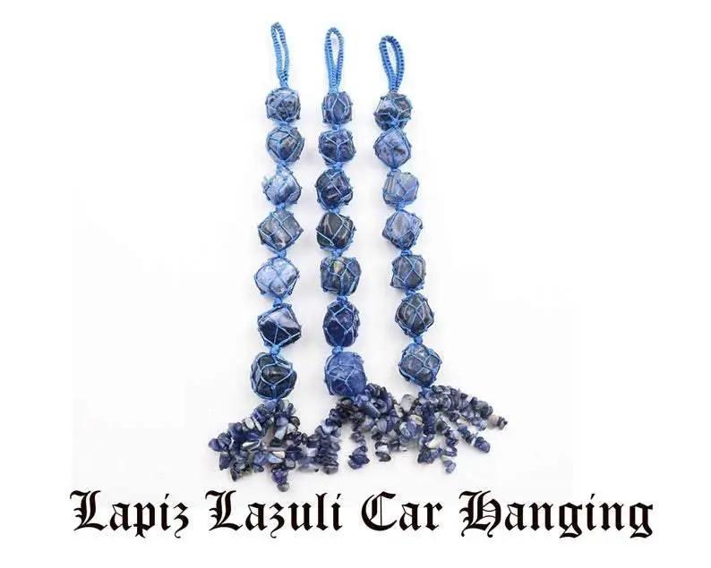 Tumble Gemstone Car or Wall Hanging by Brahmatells