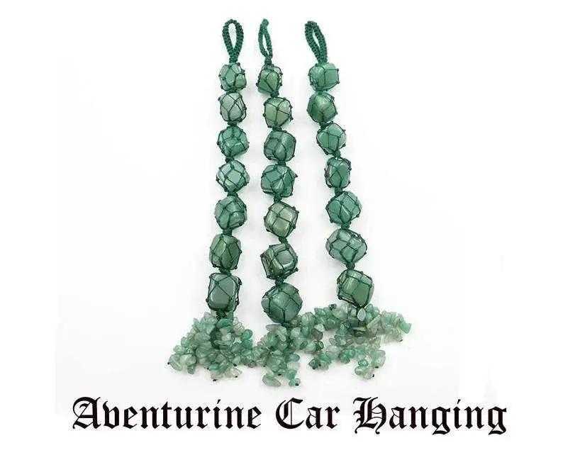 Tumble Gemstone Car or Wall Hanging by Brahmatells