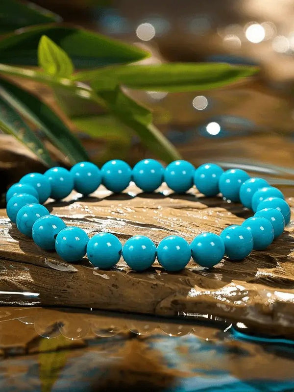 Turquoise Bracelet: The Jupiter Stone for Success and Peace by Brahmatells