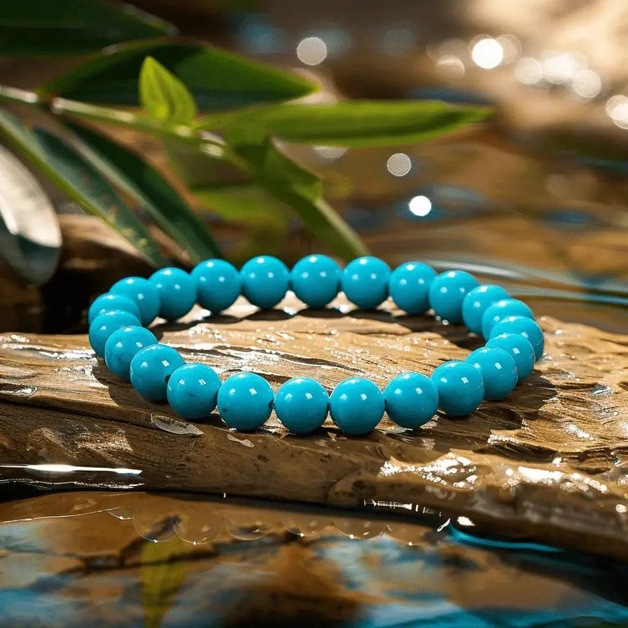 Turquoise Bracelet: The Jupiter Stone for Success and Peace by Brahmatells