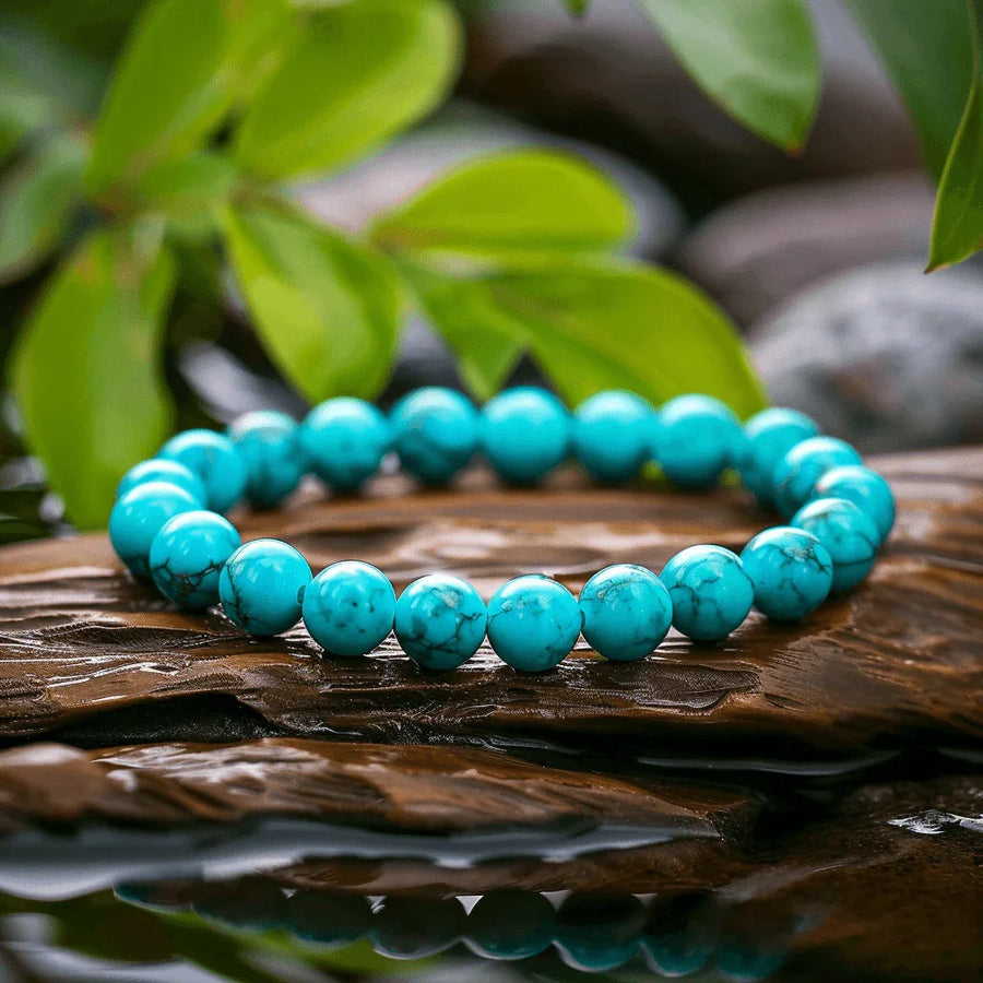 Turquoise Bracelet: The Jupiter Stone for Success and Peace by Brahmatells