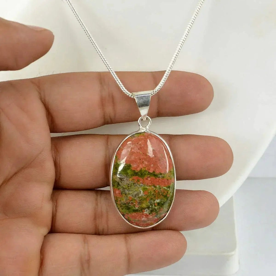 Unakite Pendant by Brahmatells