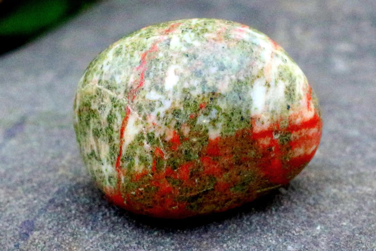 Unakite Tumble by Brahmatells
