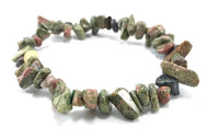 Unleash Healing with Energized Unakite Chips Bracelet | Brahmatells by Brahmatells