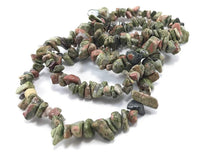 Unleash Healing with Energized Unakite Chips Bracelet | Brahmatells by Brahmatells