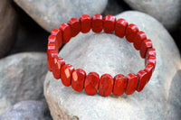 Unleash Your Inner Strength with Energized Red Jasper Bracelet by Brahmatells