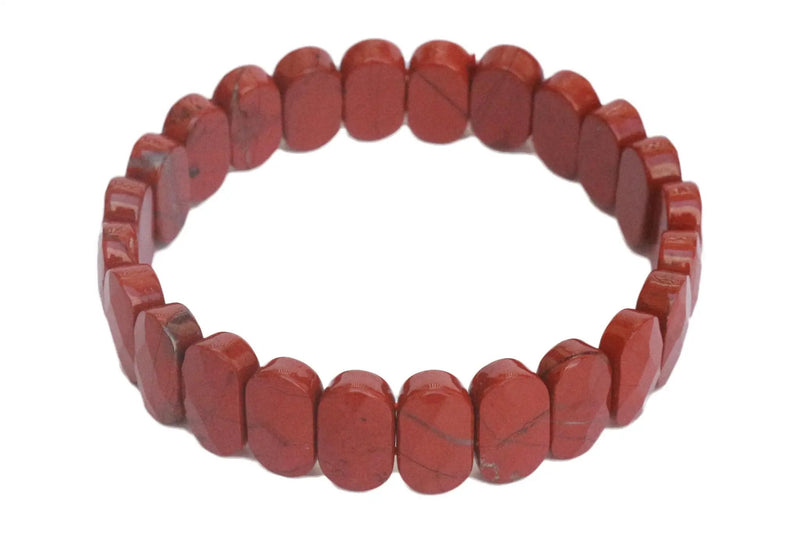 Unleash Your Inner Strength with Energized Red Jasper Bracelet by Brahmatells