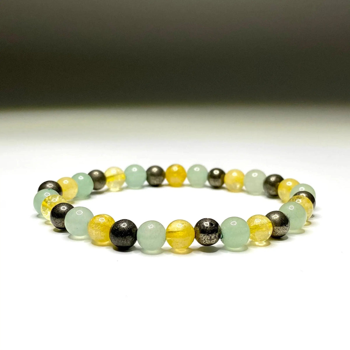 Unlock Prosperity: Citrine, Pyrite & Green Aventurine Bracelet | Instant Wealth Magnet | Brahmatells by Brahmatells