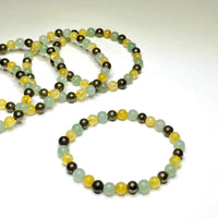 Unlock Prosperity: Citrine, Pyrite & Green Aventurine Bracelet | Instant Wealth Magnet | Brahmatells by Brahmatells