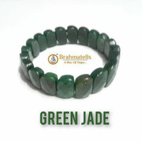 Unlock Prosperity with Energized Green Jade Bracelet | Brahmatells by Brahmatells
