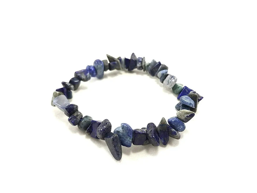 Unlock Your True Potential with Energized Sodalite Chips Bracelet | Brahmatells by Brahmatells