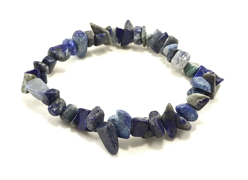 Unlock Your True Potential with Energized Sodalite Chips Bracelet | Brahmatells by Brahmatells
