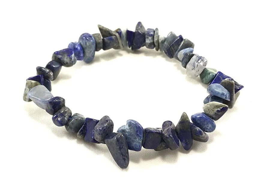 Unlock Your True Potential with Energized Sodalite Chips Bracelet | Brahmatells by Brahmatells