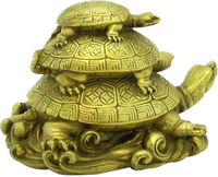 Vastu Feng Shui- Triple Tortoise sober by Brahmatells