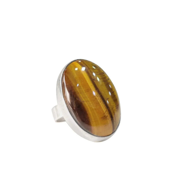 Versatile Crystal Stone Adjustable Rings - Diverse Shapes & Colors | Brahmatells by Brahmatells