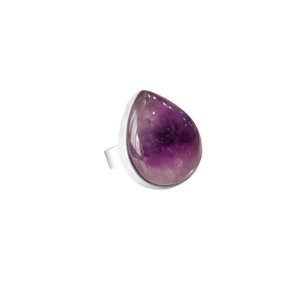 Versatile Crystal Stone Adjustable Rings - Diverse Shapes & Colors | Brahmatells by Brahmatells