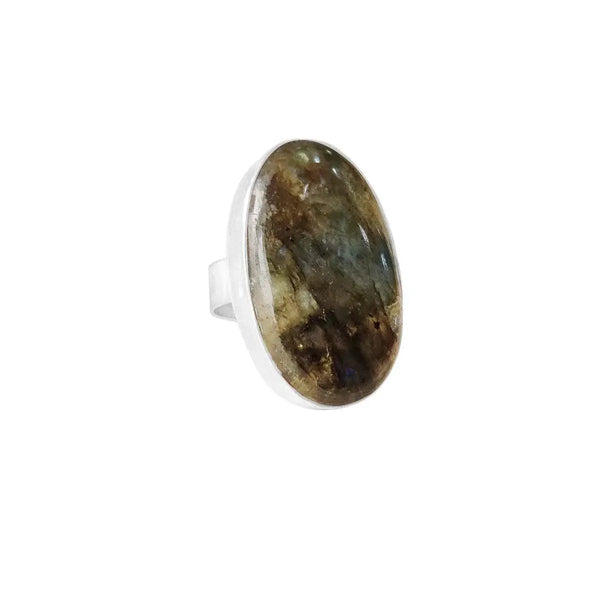Versatile Crystal Stone Adjustable Rings - Diverse Shapes & Colors | Brahmatells by Brahmatells