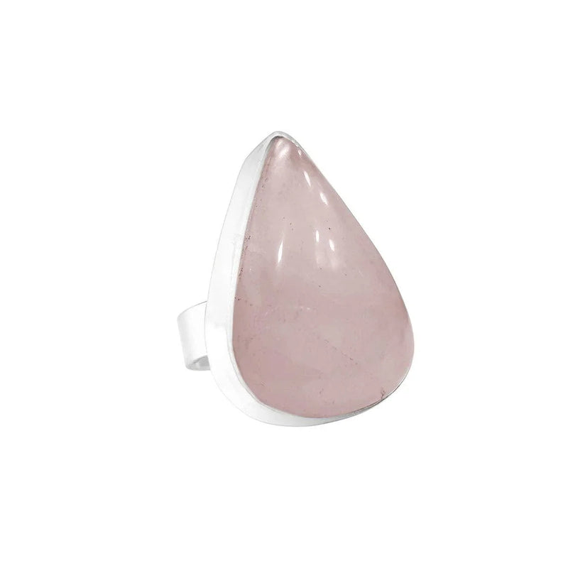 Versatile Crystal Stone Adjustable Rings - Diverse Shapes & Colors | Brahmatells by Brahmatells