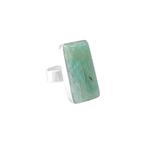 Versatile Crystal Stone Adjustable Rings - Diverse Shapes & Colors | Brahmatells by Brahmatells