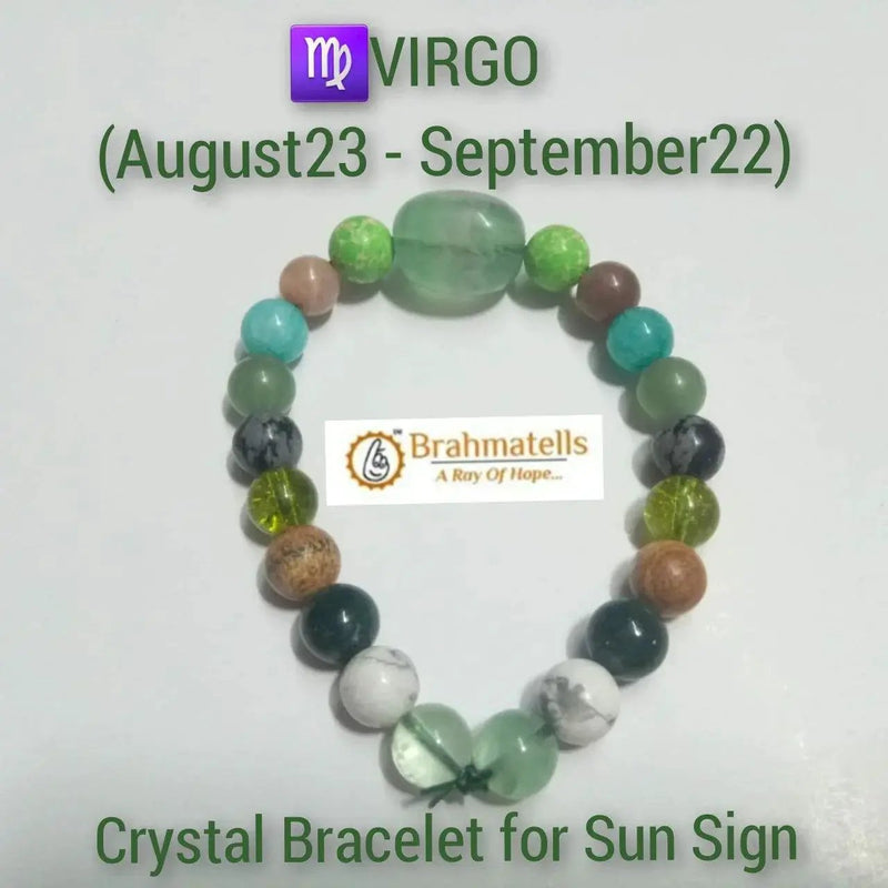 Virgo Crystal Bracelet - Meticulous & Practical - Brahmatells by Brahmatells