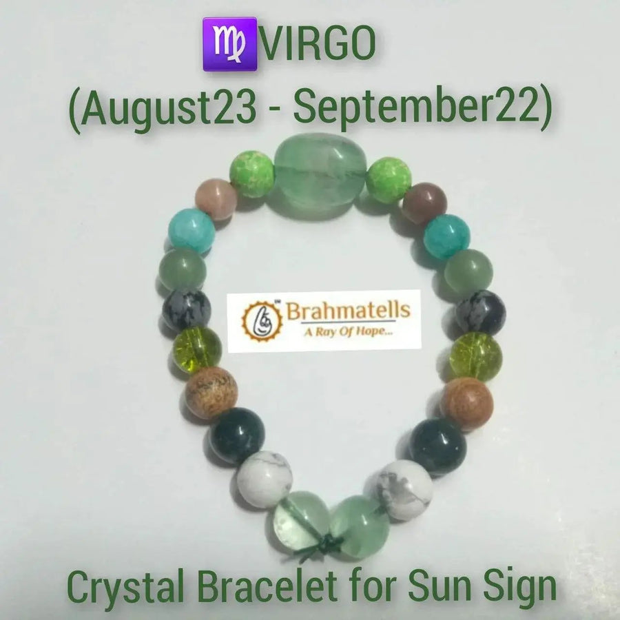 Virgo Crystal Bracelet - Meticulous & Practical - Brahmatells by Brahmatells