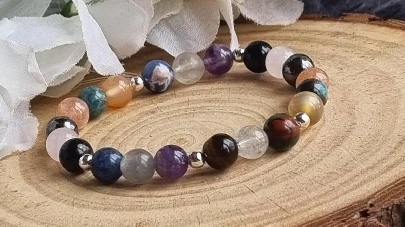 Weight Management & Detox Crystal Bracelet - Apatite & Healing Stones | Brahmatells by Brahmatells