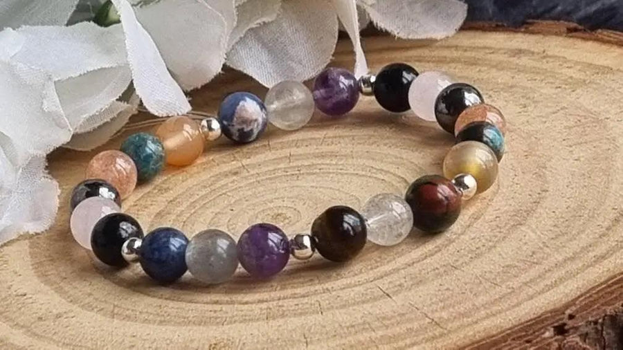 Weight Management & Detox Crystal Bracelet - Apatite & Healing Stones | Brahmatells by Brahmatells