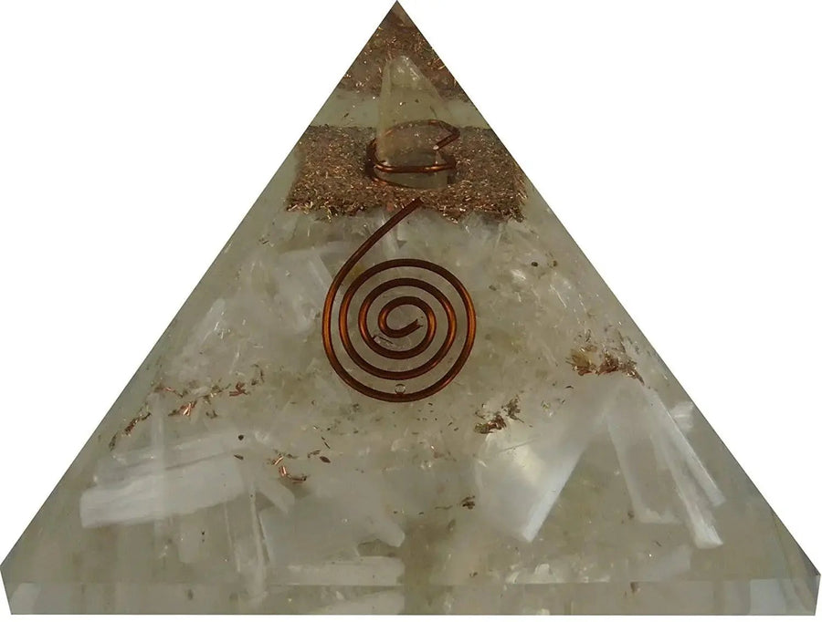 White Crystal Pyramid by Brahmatells