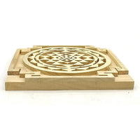 Wood Sriparni Sri Yantra by Brahmatells