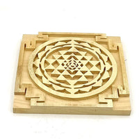 Wood Sriparni Sri Yantra by Brahmatells
