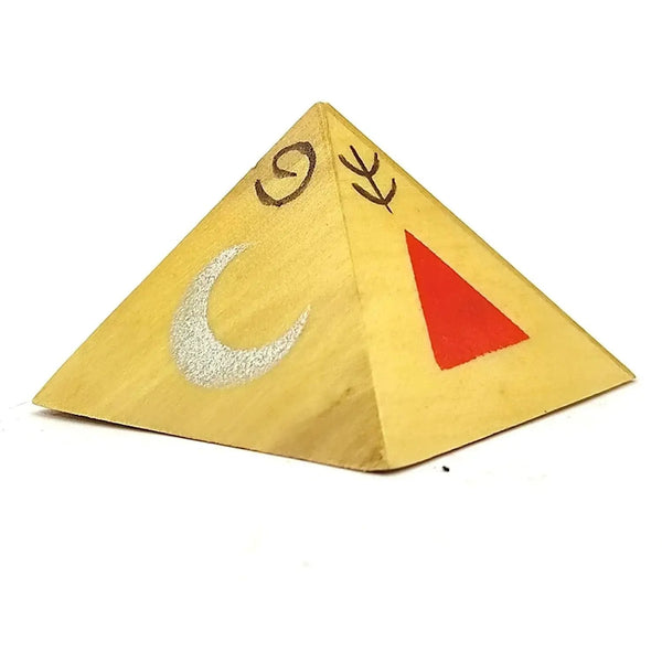 Wooden Pyramid Symbol Remedies by Brahmatells