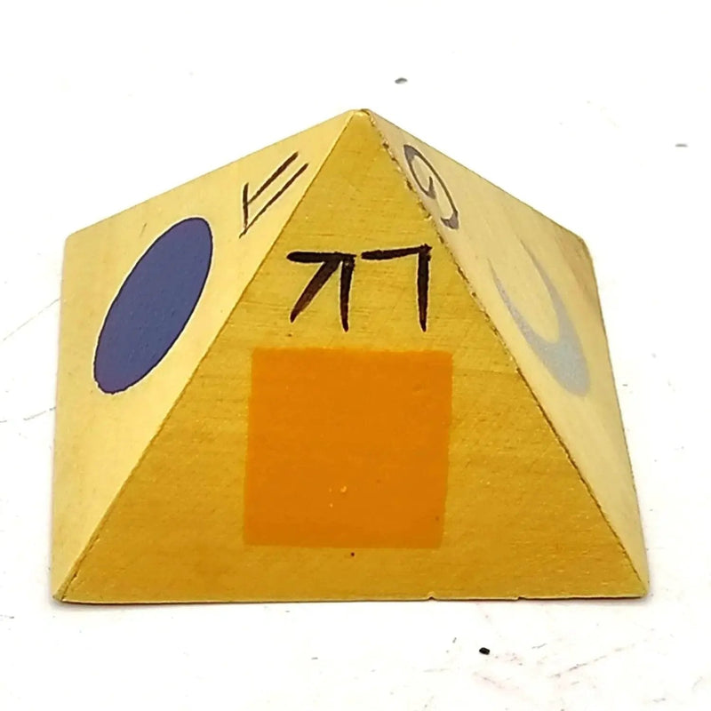 Wooden Pyramid Symbol Remedies by Brahmatells