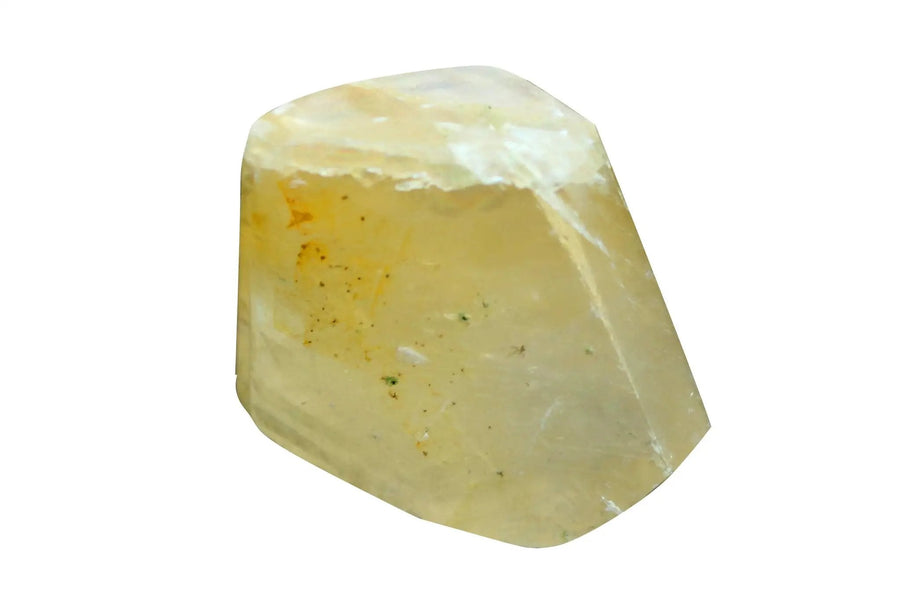 Yellow Calcite Tumble by Brahmatells