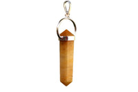 Yellow Jasper Double Side Pendant by Brahmatells