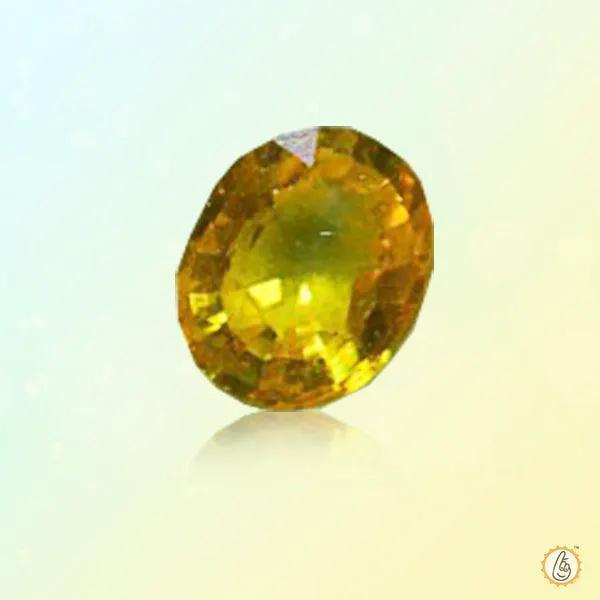 Yellow sapphire canary-yellow BTYS112GSM by Brahmatells