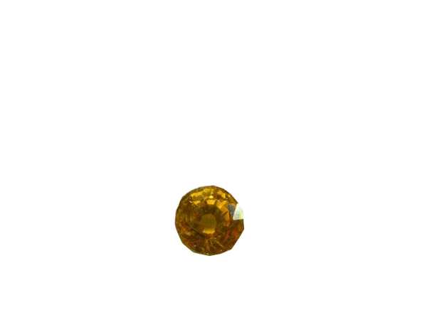 Yellow sapphire deep-yellow-round BTYS117GSM by Brahmatells
