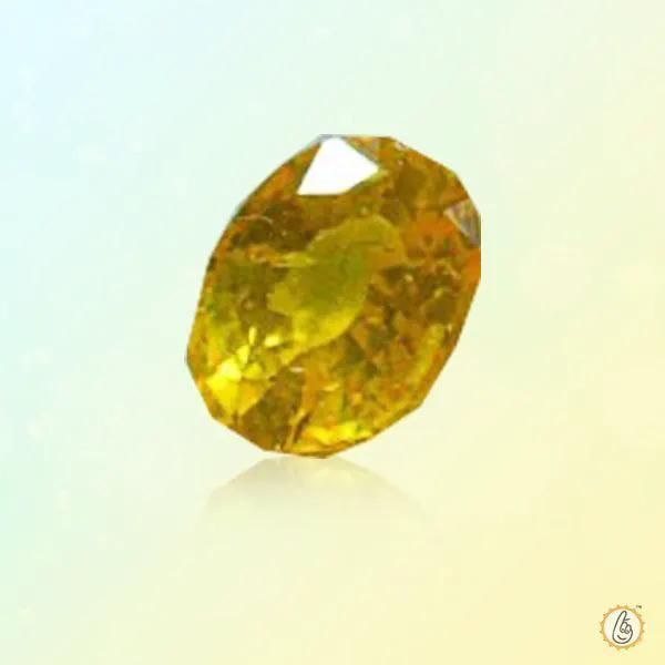 Yellow sapphire dijon BTYS114GSM by Brahmatells