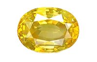 Yellow sapphire light-yellow BTYS106GSM by Brahmatells