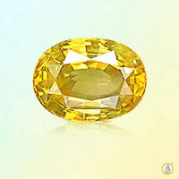 Yellow sapphire light-yellow BTYS106GSM by Brahmatells