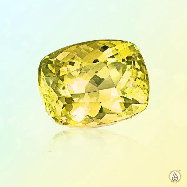 Yellow sapphire mustard BTYS105GSM by Brahmatells