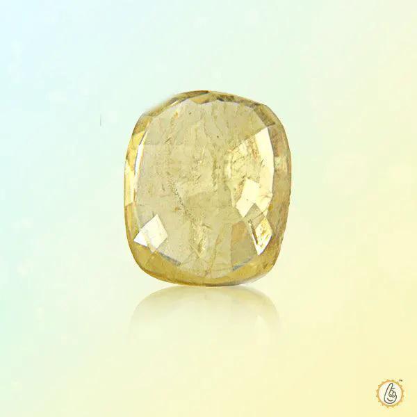 Yellow sapphire natural BTYS109GSM by Brahmatells
